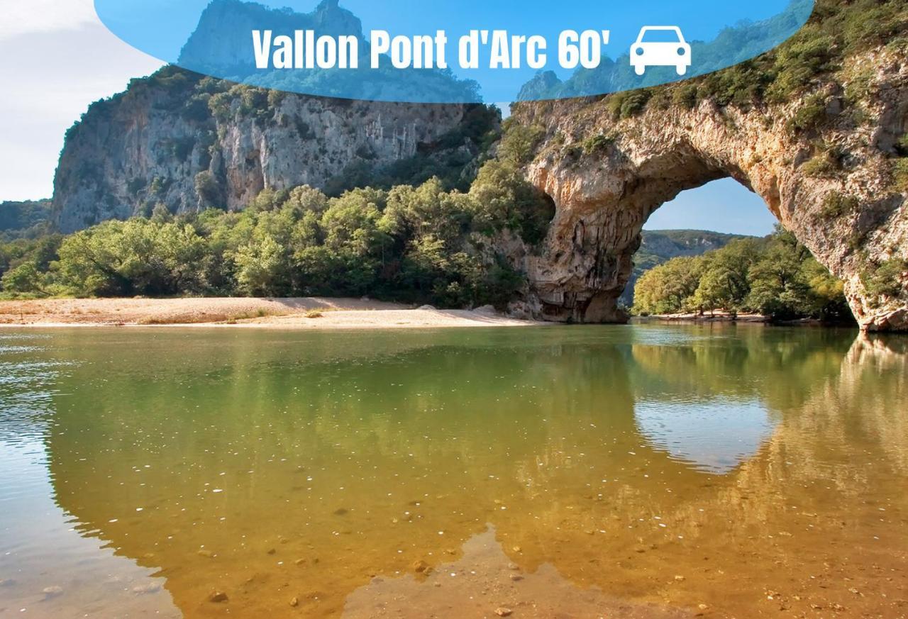 La Casita - Studio Confort Avec Parking Prive - Lit Douillet - Centre Uzes, Pont Du Gard 외부 사진